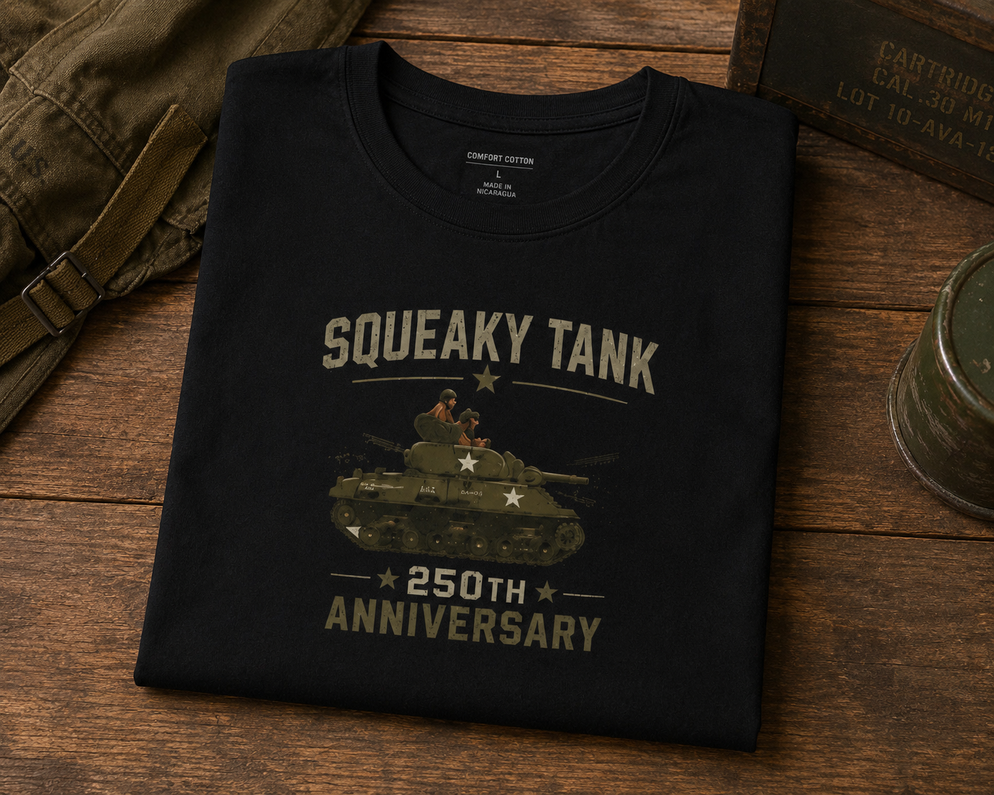 Squeaky Tank 250th Anniversary